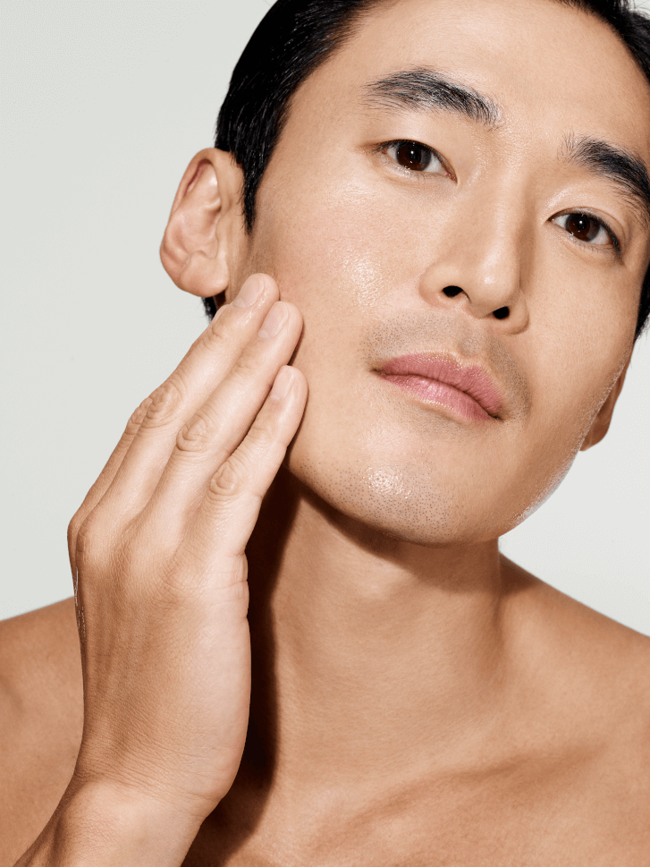 Guy using Codex Beauty - 5 Massage Moves to Lift Skin